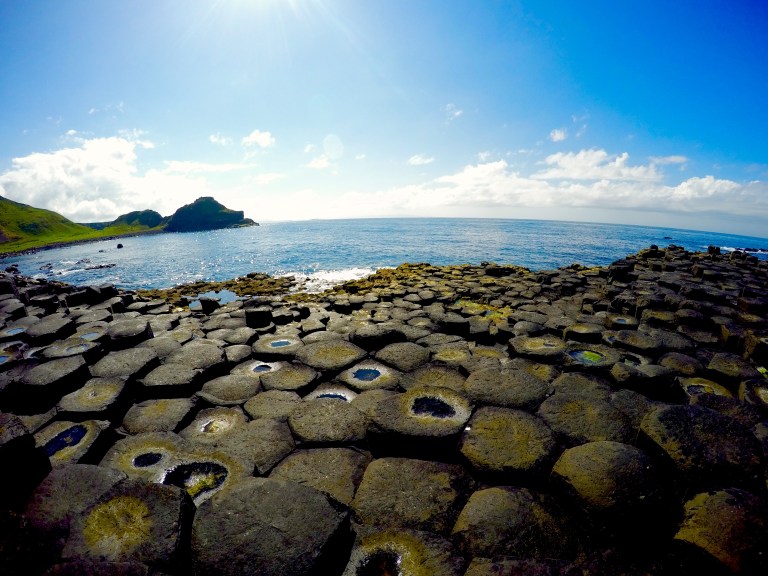 The Giants Causeway.